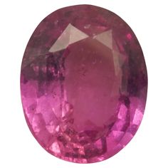 Sapphire fans please do not miss: This particular pink sapphire has very good hot pink saturated color. The sapphire shape is oval step cut and was polished in Thailand. Some natural inclusions is visible with 10x scope otherwise very hard to see with naked eye. Sparkles very well in the sun with good saturation of color. Popular and rare pink sapphire. This gemstone has undergone heat treatment as said in the GIT lab report card file number: G A21959. Sapphire lovers and collectors should be in Lab Report, Report Card, Card Files, Step Cut, Greenish Blue, Timeless Gifts, Saturated Color, Pink Sapphire, Unique Colors