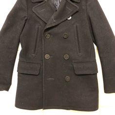 Classic Pea Coat And Needs A New Home. Be The Hit Of Tinder With This Jacket. Navy Pea Coat, Polo Classic, Pea Coat, Ralph Lauren Polo, Polo Ralph, New Home, Mens Polo, Mens Jackets, Polo Ralph Lauren