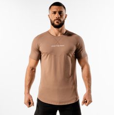 Statement Tee     Brown Easy 30 day return policy High Waisted Tights, Compression Tights, Statement Tees, Squat Proof, Gym Wear, Workout Tee, Jogger Pants, Mens Tank Tops, Kids Hoodie