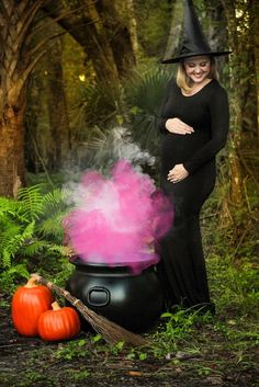 Baby is Brewing: Spooky Halloween Gender Reveal Cauldron Witchy Gender Reveal, A Baby Is Brewing Gender Reveal, Halloween Gender Reveal Cake, Halloween Themed Gender Reveal Party, Baby Reveal Cakes