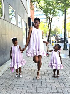 This beautiful mother and daughter set comes in pretty pink satin textured fabric. Price is for one mum and in daughter dress set. Spring Sleeveless Coordinated Dresses, Pink Family Matching Dresses For Spring, Pink Matching Dresses For Spring, Pink Sleeveless Matching Set Dress, Mum And Daughter, Daughter Dress, Mother And Daughter, Dress Set, Guest Outfit