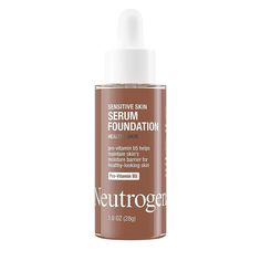 Improve the look of skin with Neutrogena Healthy Skin Sensitive Skin Serum Foundation. Suitable for sensitive skin, this serum-infused foundation doubles as skincare and makeup that provides sheer, natural, and buildable coverage while blurring imperfections, the look of pores, and designed to minimize the look of fine lines. Formulated with Pro-Vitamin B5, a dermatologist-recognized ingredient known to help maintain skin's moisture barrier, the color-correcting, healthy glow liquid foundation goes on smoothly leaving skin soothed while visibly reducing redness. Available in a range of natural-looking shades, the light coverage foundation from a dermatologist-recommended brand is non-comedogenic and fragrance-free, dye-free, paraben-free, phthalate-free, alcohol-free, and sulfate-free. To Sensitive Skin Serum, Light Coverage Foundation, Serum Foundation, Hydrating Lip Gloss, Color Correcting, Liquid Makeup, Skin Serum, Vitamin B5, Daily Skin Care