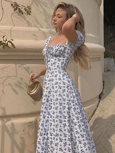 SPECIFICATIONSWaistline: empireColor: WhiteSize: S,M,L,XLNote 01: Dresses for women 2022/women clothingNote 02: Woman Dress/Spring Summer/One-piece dress/White dressNote 03: Elegant dress/Ladies dress/Puff Sleeve dress/Floral Print dressNote 04: Dress women summer/summer clothes for womenNote 05: Elegant dress/long dresses for women/white dressNote 06: Womens dresses new arrival 2022/2022 fashion womenNote 07: Lolita dress/corset dress/Backless dress/High Slit dressNote 08: Short sleeve dress/mi فستان زهري, Mode Retro, Stil Inspiration, Midi Dress Summer, Elegantes Outfit, Mode Outfits, Spring Outfit, Outfit Inspirationen, Pretty Dresses