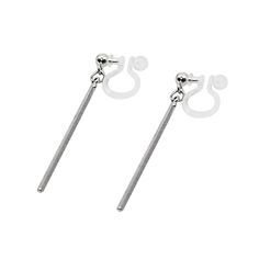 Long Silver Bar Invisible Clip On Earrings, Silver Stick Clip On Earrings Dangle, Non Pierced Earrings, Simple Minimal Line Clip-On Earrings 🌟More pierced look and comfortable invisible clip on earrings are available at MiyabiGrace home page. Please click the link below https://www.etsy.com/shop/MiyabiGrace 🌟More invisible clip on hoop earrings: https://www.etsy.com/jp/shop/MiyabiGrace?show_panel=true&section_id=25146523 Details ◆Short : Length:1.1 inches (2.8 cm) ◆Long : Length:1.45 inche Nickel-free Minimalist Drop Clip-on Earrings, Minimalist Nickel-free Drop Clip-on Earrings, Minimalist Adjustable Silver Clip-on Earrings, Minimalist Nickel-free Dangle Clip-on Earrings, Minimalist Dangle Clip-on Earrings, Clip On Hoop Earrings, Non Pierced Earrings, Silver Bar, Earrings Simple