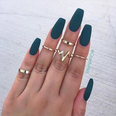 Best Coffin Nail Designs That're Absolute Perection Matte Nail Art, Super Nails, Acrylic Nail Art, Acrylic Nails Coffin, Nailed It, Lily Collins, Nail Arts, White Bedroom, Matte Nails