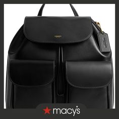 in stock Classic Black Backpack With Detachable Strap, Classic Black Leather Backpack For On-the-go, Classic Backpack With Detachable Strap, Classic Leather Backpack For Errands, Classic Black Leather Backpack, Luxury Black Backpack For Errands, Classic Backpack With Flap, Classic Black Leather Satchel Backpack, Classic Black Leather Backpack For Travel