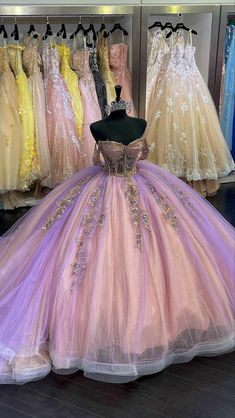 Xv Dresses, Prom Dress A Line, Trajes Country, Sweet 15 Dresses, Quinceñera Dresses, Quinceanera Dresses Pink, Pretty Quinceanera Dresses, Quince Dress