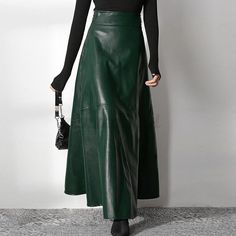 UK Women Winter Faux Leather Skirt A-Line Oversize Dress Gypsy Long Party Baggy | eBay Green Winter Party Skirt, Fall Night Out Skirt In Solid Color, Winter Party Skirt In Solid Color, Fall Party Faux Leather Skirt, Winter Faux Leather Skirt, Solid Fall Party Skirt, Winter Night Out Faux Leather Skirt, Fall A-line Party Skirt, Pu Leather Skirt