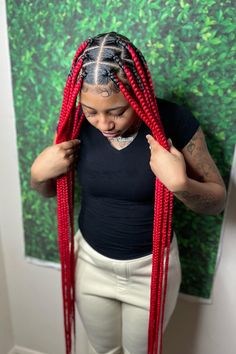 Red Box Braids