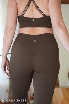 Impact Sports Bra and Effortless Leggings in Canyon | New Arrivals! | Sedona Collection | Shop aloha inspired tanks, tees, activewear, and accessories at Love Fitness Apparel - designed with aloha in Hawaii. Sporty Brown Tight Leggings, Sporty Tight Brown Leggings, Tight Brown Activewear For Workout, Brown Tight Activewear For Workout, Brown High Stretch Tights For Athleisure, Brown High Waist Stretch Activewear, Brown Compression Leggings For Workout, Tight Brown Activewear For Yoga, High-waist High-stretch Brown Leggings