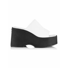 Elevate Your Look With These Dabney Leather Platform Wedge Slides From Michael Michael Kors. Michael Kors, The Dabney Leather Platform Wedge Slides Feature: Leather Upper Slip-On Styling Synthetic Lining Rubber Outsole Approx. 2" Platform Height Approx. 4" Wedge Heel Casual White Leather Platform Slippers, White Leather Platform Slippers For Spring, White Chunky Platform Casual Wedge Sandals, White Leather Slip-on Platform Slippers, White Chunky Platform Wedge Sandals For Spring, White Synthetic Wedge Heel Platform Slippers, White Casual Chunky Platform Wedge Sandals, Spring White Wedge Sandals With Chunky Platform, White Platform Slippers With Removable Insole