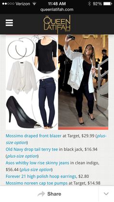 Queen Latifa, Styling 101, Victoria Fashion, Casual Dressing, Curvy Style, Future Outfit, The Queens