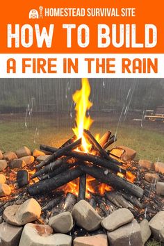 Building and sustaining a fire is one of the most valuable survival skills, but it can be challenging. Here's how to do it. To Build A Fire, Homesteading Skills