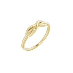 With no beginning or end, the infinity symbol signifies eternal love and infinite devotion. This stunning ring is an elegant addition to any jewelry collection. Metal: 14K gold Band Width: 1.7mm Modern Twist Stackable Rings For Promise, Modern Twist Stackable Twisted Promise Rings, Stackable Twisted Rings For Promise, Elegant Twisted Stackable Rings As Gift, Modern Twisted Shape Promise Ring, Modern Twisted Promise Ring, Minimalist Twisted Yellow Gold Ring, Modern Twist Twisted Promise Ring, Elegant Twisted Stackable Promise Rings