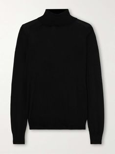 Shop SAINT LAURENT Wool turtleneck sweater, Explore the latest SAINT LAURENT women's collection today on NET A PORTER Matching Separates, Wool Turtleneck Sweater, Anita Ko, Wool Turtleneck, Sports Suit, Ski Wear, Clothes Collection, Everyday Wardrobe, Net A Porter