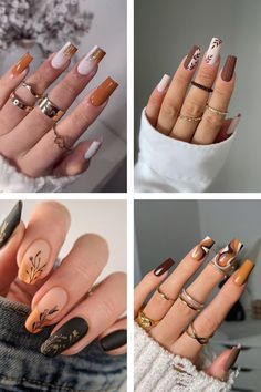 Autumn Nails, Autumn Season, Blooming Flowers, Fall Vibes, Nail Design, The Fall