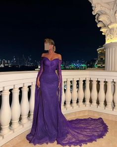 Step into elegance with our Purple Lace Mermaid Evening Dress SF055. Made with luxurious lace and featuring cape sleeves, this stunning dress will make you stand out at any event. Feel confident and stylish with our figure-flattering design, perfect for those special occasions. Order yours today! window.adminAccountId=244214477; Evening Dress With Cape, Orange Evening Dresses, Wedding Dress Overskirt, Dress With Cape Sleeves, Dramatic Dress, Yellow Evening Dresses, Silver Evening Dress, Purple Evening Dress, Champagne Evening Dress