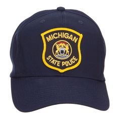 the michigan state police hat is shown