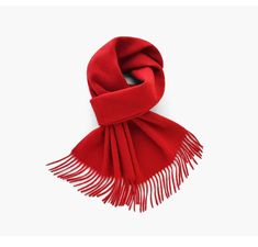 Long cashmere winter scarf with tassels. very warm, soft and elegant 100% cashmere generously sized: 63" x 12" (160cm x 30cm) excluding tassels handmade in Inner Mongolia This is a ready-to-ship item. It is pre-made in the size specified in the description. For more information regarding our turnaround, shipping and return policies click HERE. HOW TO CARE FOR YOUR CASHMERE: Hand-washing or gentle machine-washing are safe for cashmere. Use cold water only. Warm water will shrink fragile cashmere Formal Pashmina Shawl For Winter, Formal Winter Pashmina Shawl, Elegant Red Scarf For Fall, Elegant Solid Color Winter Scarves, Elegant Red Winter Shawl, Classic Winter Pashmina Shawl, Elegant Cashmere Winter Scarf, Elegant Red Scarves For Winter, Elegant Red Scarf For Winter