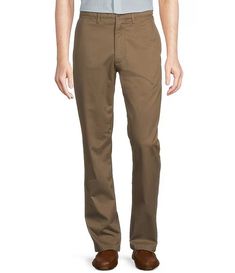 Cremieux Blue Label Madison Classic Fit Comfort Stretch Flat-Front Twill Chino Pants | Dillard's Casual Slim Fit Bottoms, Casual Stretch Dress Pants With Flat Front, Casual Elastane Dress Pants, Casual Stretch Flat Front Bottoms, Stretch Belt, Blue Label, Beauty Expert, Chino Pants, Dillard's