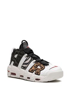 Find NIKE Air More Uptempo Animal Instinct Sneakers on Editorialist. white/black calf leather appliqué logo signature Swoosh logo detail round toe front lace-up fastening logo-embroidered tongue double pull-tab at the opening branded insole rubber sole with Max Air cushioning These styles are supplied by a premium sneaker marketplace. Stocking only the most sought-after footwear, they source and curate some of the most hard to find sneakers from around the world. Nike Sneakers With Logo Print For Streetwear, High-top Skate Shoes With Logo-print Tongue For Streetwear, White Urban Sneakers For Streetwear, White High-top Sneakers With Logo-print Tongue, Nike White Sneakers For Streetwear, Custom High-top Leather Sneakers With Logo-print Tongue, High-top Leather Custom Sneakers With Logo-print Tongue, Custom Logo Print Sneakers For Streetwear, White High-top Sneakers With Logo For Streetwear