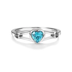 PRICES MAY VARY. HIGH QUALITY – Our rings are custom designed with .925 sterling silver and include rhodium plating to prevent tarnish. Our March simulated aquamarine birthstone ring is created with top quality heart-shaped CZs that sparkle and shine making this a timeless keepsake piece she will treasure forever. KEEPSAKE GIFT – Timeless ring for girls of all ages from baby to teen. Girls love having their own ring representing their birth month. Perfect birthday gift for little girls, best fri Silver Heart Ring For Mother's Day Promise, Personalized Silver Birthstone Ring For Valentine's Day, Personalized Silver Heart Cut Birthstone Ring, Adjustable Heart-shaped Birthstone Ring, Sterling Silver Heart-shaped Birthstone Ring, Adjustable Heart Shaped Birthstone Ring, Heart-shaped Adjustable Birthstone Ring, Silver Heart Birthstone Ring For Mother's Day, Heart Shaped Silver Birthstone Ring For Mother's Day