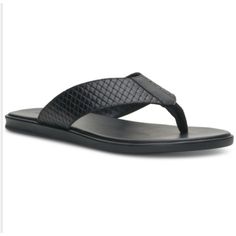 About This Item. Vince Camuto Brings A Luxe-Look To Laidback Casual Fashion With The Woven Look Leather Strap Of Its Waylyn Thong Sandals. Open Round-Toe Slip-On Thong-Style Sandals Woven-Look Thong Strap Leather Upper; Polyurethane Lining; Rubber Outsole Imported We Ship Fast, And We Ship Out Same Business Day. We Do Not Accept Returns Over 30 Days Of Delivery Date. Refer To Ebay’s Return Policy To See If Item Is Eligible For Return. Features: Sandals Condition: New With Box Classic Black Flip Flops With Cushioned Footbed, Classic Black Cushioned Flip Flops, Classic Black Sandals With Textured Sole, Black Classic Toe Post Sandals, Black Flip Flops With Leather Footbed, Classic Black Toe Post Sandals, Black T-strap Flip Flops With Cushioned Footbed, Black Leather Flip Flops With Leather Footbed, Black Leather Toe Post Flip Flops