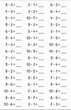 addition worksheet with numbers to 10 and two digit ones in the same place