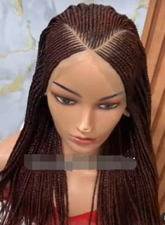 This is a lovely cornrow braided wig. It looks natural on you. It will look nice on you. It's on a front lace and wears well.  Comes at different lengths and in a variety of colors. kindly provide your mobile number for shipping purposes.And once you place an order, please check your messages from time to time to respond to messages from us. Braids Cornrows, Braided Wigs, Senegalese Twist, Braided Wig, Cornrows Braids, Braids Wig, Braid Styles, Box Braids, Lace Front