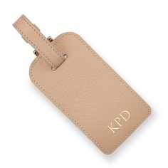 Blush Leather Luggage Tag is a travel essential. This luggage tag is handmade in fine quality goatskin leather. Bright, bold colors help you identify your bag from others! Size: 6-1/4" x 2-1/2" Leather Luggage Tag, Glam Chic, Expensive Taste, Leather Luggage Tags, Leather Luggage, Color Help, Luggage Tag, Leather Design, New Year Gifts