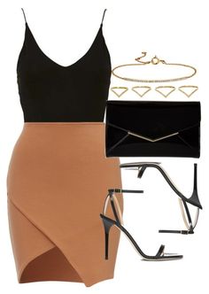 "Style #10355" by vany-alvarado ❤ liked on Polyvore featuring Topshop, Jimmy Choo, Furla, Ana Khouri and Blue Nile Summer Baddie, Baddie Style, Looks Chic, Blue Nile, Dressy Outfits, Fashion Tips For Women, Professional Outfits, Fancy Outfits, Clothes And Accessories