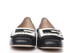 🤩  New Authentic Gucci Madelyn Black Leather Crystal Square G Ballet Flats New condition Authentic Gucci flats guaranteed  Black leather flats Gorgeous square G logo in the front  Made in Italy  Leather lining Leather sole Size: 35     Welcome to What’s A Collections Boutique! We started our first seller experience in 2015, and are trusted seller with 100% customer satisfaction. All of our items and collections are guaranteed authentic. Please buy from us with confidence! WE SHIP 2-3 DAYS A WEEK We do combine shipping if purchased multiple items Cancellation requests are not accepted due to non refundable PayPal fees. Please make your purchase rationally.  Terms of Sale: Please red policies carefully before making a purchase. Please ask questions and inspect all the pictures if you have a Gucci Flats, Crystal Logo, G Logo, Black Leather Flats, Leather Flats, Flat Shoes Women, Customer Satisfaction, Ballet Flats, Shoes Flats