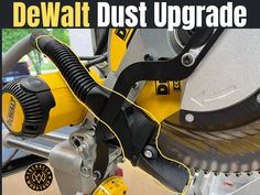 Introducing the Ultimate Dust Collection Upgrade for your DeWalt Miter Saw! Tired of dealing with messy workspaces and airborne dust particles every time you use your miter saw? Our custom-designed dust collection upgrade is here to put an end to your dust-related woes. Say goodbye to dusty workshops and hello to clean, efficient, and healthy woodworking. 🌟 Key Features 🌟 Efficient Dust Extraction: Our upgrade kit is specifically engineered to work seamlessly with your DeWalt miter saw. Experi Dust Collection For Miter Saw, Dewalt Mitre Saw Dust Collection, Miter Saw Dust Collection, Mitre Saw Dust Collection, Saw Dust, Miter Saws, Mobile Workbench, Chop Saw, Woodworking Tools Storage