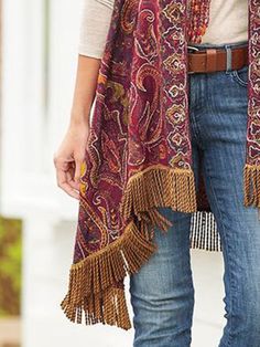 Fringed Tribal Sleeveless Jacket Summer Festival Sleeveless Outerwear, Sleeveless Vest For Fall Festival, Sleeveless Outerwear For Summer Festivals, Sleeveless Festival Outerwear, Bohemian Fall Vest Outerwear, Multicolor Sleeveless Vest For Fall, Bohemian Vest Outerwear For Fall, Bohemian Vest For Fall Layering, Bohemian Sleeveless Outerwear For Winter