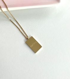 Show your affection to her with our Darling Necklace. Don’t forget to pair it with any of our other necklaces for the one of a kind look 💕 Made to last! Tarnish and Water Resistant & Hypoallergenic 16 inches + 2 Inches ext Pendant .50 inch x .75incg 18k Gold Plated over 316L Stainless Steel base. Inspirational Adjustable Charm Necklaces As Gift, Adjustable Meaningful Charm Necklaces For Everyday, Adjustable Inspirational Charm Necklaces As Gift, Adjustable Meaningful Necklace For Best Friend, Adjustable Inspirational Charm Necklace For Gift, Adjustable Inspirational Charm Necklace As A Gift, Meaningful Adjustable Necklace For Best Friend, Tarnish Resistant Charm Necklaces For Mother's Day, Tarnish Resistant Charm Necklace For Mother's Day