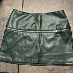 Dark Green, Mini Leather Fashionnova Skirt Brand New Fashion Nova, Dark Green, Womens Skirt, Women's Fashion, Brand New, Skirt, Green, Leather, Women Shopping