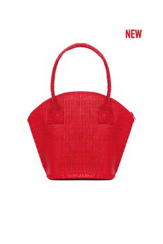 Red raffia bag. The Gigi is your best ally for all occasions ! As a beach bag, a city basket or an evening purse to dress up your outfit, the Gigi is fit for all occasions and for all women. This trendy raffia bag is handmade in the purest tradition of raffia weaving. Carry by hand or at the shoulder, it is therefore the perfect fashion accessory ! But that's not all ! The Gigi aims to embellish your daily life every season with positivity and kindness throughout lithotherapy. That's why our raf Woven Leather Bucket Shoulder Bag, Elegant Straw Beach Bag For Shopping, Chic Summer Straw Bucket Bag, Vacation Woven Leather Straw Bucket Bag, Elegant Woven Leather Bucket Bag For Summer, Elegant Summer Straw Crochet Bag, Elegant Straw Beach Bag For Summer, Chic Straw Bag For Shopping, Elegant Bucket Beach Bag For Summer