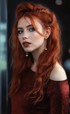 Pretty Redhead, Red Haired Beauty, Red Hair Woman, Ginger Hair Color, Beautiful Red Hair, Hair Color Auburn, Long Red Hair, Redhead Beauty, Red Hair Color