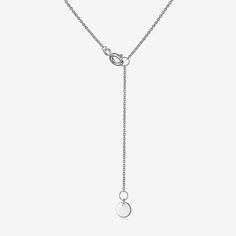 Features: Quick ShipDiamond Clarity: I1Jewelry Closure: Spring Ring ClaspLink Construction: SolidSetting: ProngStone Cut: RoundStone Millimeter Measurement: 2.75 Mm Width, 2.75 Mm LengthDiamond Color: H-IMetal Color: WhiteChain Length: 18 InchExtender Length: 2 InchPendant Length: 3.2mmPendant Width: 23mmChain Construction: CableCare: Wipe CleanStone Type: 6 Lab Grown DiamondAuthenticity: Lab Created StoneBirthstone: September BirthstoneMetal: Sterling SilverNecklace Type: Pendant NecklacesCount Minimalist Chain Necklaces For Anniversary, White Gold Link Necklace For Gift, White Gold Link Necklace As Gift, Delicate Link Chain Necklace For Anniversary, White Gold Pendant Necklace With Cable Chain, Dainty Silver Chain Lariat Necklace, Link Delicate Chain Necklace For Anniversary, Anniversary Necklace With Initial Pendant, Adjustable Cable Chain Jewelry With Round Pendant