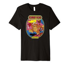 PRICES MAY VARY. Officially Licensed by Fifth Sun 14NNTD250 This premium t-shirt is made of lightweight fine jersey fabric Fit: Men’s fit runs small, size up for a looser fit. Women’s fit is true to size, order usual size. Donkey Kong, Fit Men, Retro Art, Jersey Fabric, Branded T Shirts, Nintendo, Mario, Top Styles, Fashion Branding