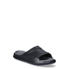 Treat your feet to total comfort with Avias Slide Sandals. Featuring a contemporary molded design and a pop of color thanks to the contrast footbed, these sandals are ideal for post-workout, the beach, the pool or just lounging about. The effortless slip-on style fits right into your busy day. Only at Walmart. Size: 11.  Color: Black.  Gender: male.  Age Group: adult. Sporty Slip-resistant Sandals For Water Sports, Slip-resistant Open Toe Synthetic Sandals, Functional Slip-resistant Synthetic Sandals, Non-slip Solid Synthetic Slippers, Non-slip Synthetic Slippers, Slip-resistant Synthetic Slides, Casual Foam Flip Flops With Textured Footbed, Slip-resistant Synthetic Slide Sport Sandals, Cushioned Open Toe Foam Sandals