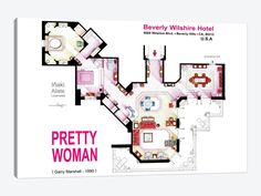 the floor plan for beverly wishire hotel, which is located in the u s a