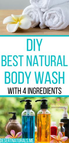 Easy Diy Body Wash, Shower Gel Recipe, Homemade Body Wash Recipe, Castille Soap, Calming Oils