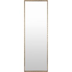 an ornate gold framed mirror against a white background