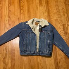 Perfect Condition New With Tags Levis Jacket, Trucker Jacket, Levi's, Color Blue, Jackets & Coats, Jackets For Women, Tags, Women Shopping, Blue