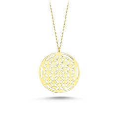 Flower of Life Meaning - Sacred Geometry. The Flower of Life is one of the basic sacred geometry shapes. ... The Flower of Life symbolizes creation and reminds us of the unity of everything: we're all built from the same blueprint Material: Solid Gold Karat: 14 K (585) Approximate weight : 2,65 gram Wholesale requests are welcome. **Please see our policies section for shipping and return information. Feel free to contact me with any questions or request Geometric Yellow Gold Jewelry As Gift, Geometric Yellow Gold Jewelry For Gift, Geometric Yellow Gold Jewelry Gift, Geometric Yellow Gold Jewelry For Gifts, Flower Of Life Meaning, Solid Gold Necklace, Flower Of Life, Rose Gold Necklace, Dainty Necklace