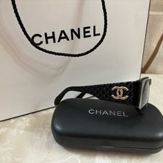 Authentic Chanel Sunglasses, Black Quilted Plastic Frame, Gold Tone Logo Hardware, In Very Good Condition, Come With Case Chanel Sunglasses, Chanel Accessories, Black Quilt, Chanel Black, Colored Sunglasses, Sunglasses Accessories, Gold Tones, Chanel, Women Accessories