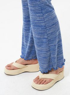 platform-slipper-sandals-il314 Comfortable Spring Vacation Bottoms, Comfortable Beach Bottoms For Spring, Casual Sandals For Poolside Vacation, Trendy Sandals For Poolside Spring Occasion, Blue Sandals For Spring Poolside, Blue Sandals For Poolside Spring, Casual Blue Sandals For Poolside, Chic Poolside Sandals For Spring, Casual Sandals For Vacation