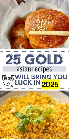 Looking for traditional Chinese New Year recipes to bring you luck in 2025? These golden colored recipes will ensure a good year of the snake and are easy to make! popular chinese dishes / chinese appetizers Easy Authentic Chinese Recipes, Chinese New Year Recipes, New Year Recipes, Chinese Appetizers, Winter Holiday Recipes, Chinese New Year Food, South American Recipes, Chinese Takeaway