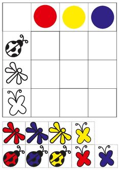 the printable worksheet for children to learn how to draw and paint bugs